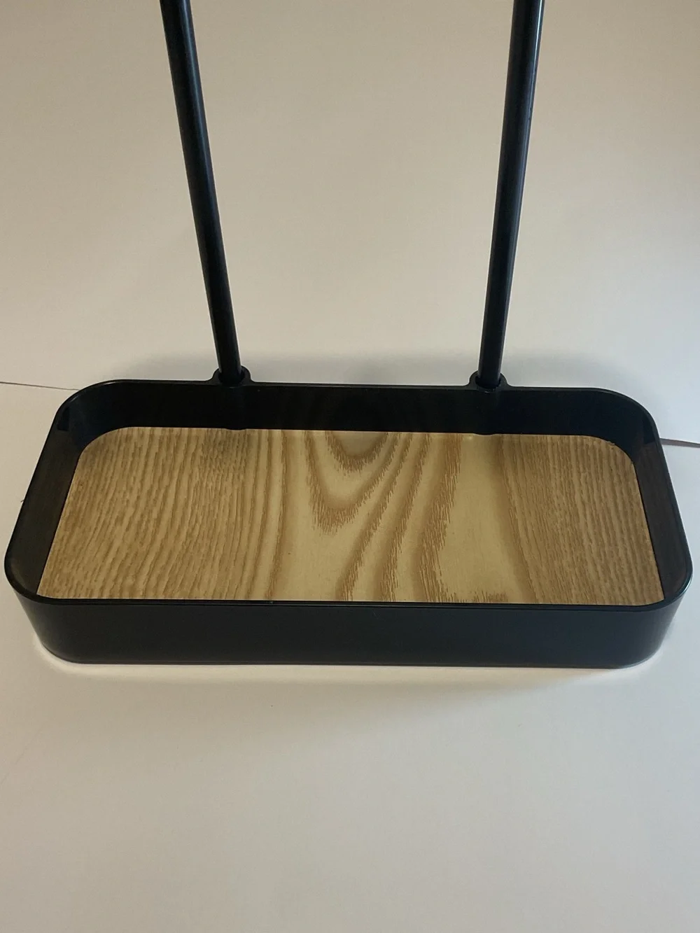 Black Jewelry Stand with Tray